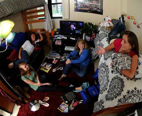 Girls dorm room